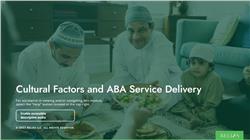 Cultural Factors and ABA Service Delivery